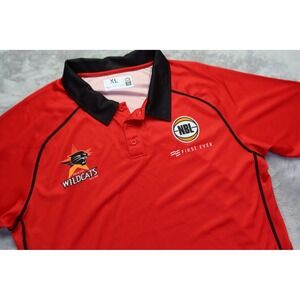 Perth Wildcats NBL Basketball Polo Shirt XL NWT New National Basketball League